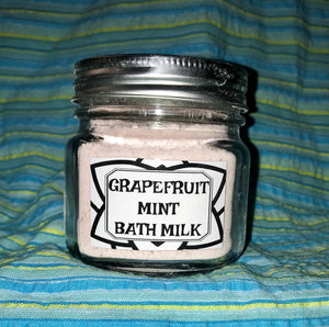BATH MILK:  GRAPEFRUIT MINT (3 sizes)