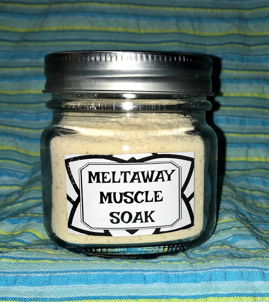 BATH MILK:  MELTAWAY MUSCLE SOAK (2 sizes)