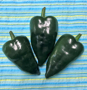 PEPPERS, HOT:  POBLANO (1/4 LB)